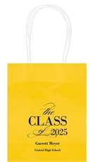 Classic Class of Graduation Mini Twisted Handled Bags