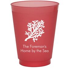 Coral Reef Colored Shatterproof Cups
