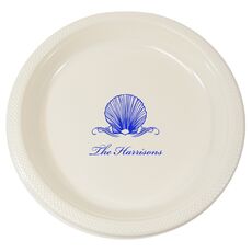 Graceful Seashell Plastic Plates