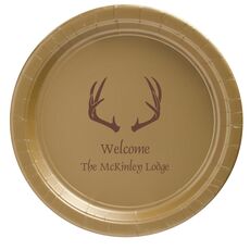 Antlers Paper Plates