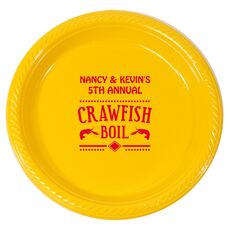 Crawfish Boil Plastic Plates