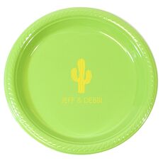 Desert Cactus Plastic Plates