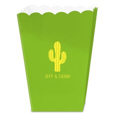 Desert Cactus Mini Popcorn Boxes