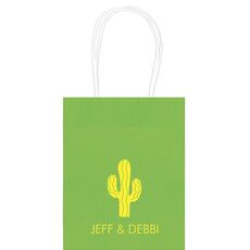 Desert Cactus Mini Twisted Handled Bags