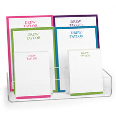 Essential Bordered Notepad Set (6 Pads)