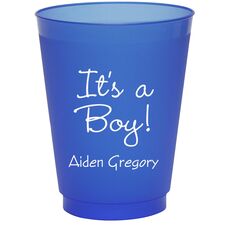 Sweet Baby Boy Colored Shatterproof Cups