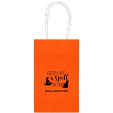 Spell On You Halloween Medium Twisted Handled Bags