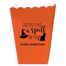 Spell On You Halloween Mini Popcorn Boxes