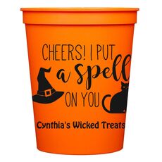 Spell On You Halloween Stadium Cups