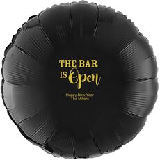 The Bar is Open Mylar Balloons
