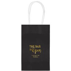 The Bar is Open Medium Twisted Handled Bags