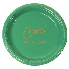 Fun Cheers Plastic Plates