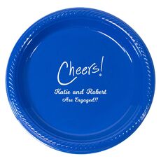 Fun Cheers Plastic Plates