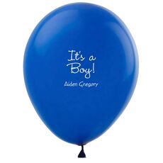 Sweet Baby Boy Latex Balloons