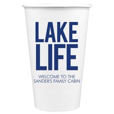 Lake Life Paper Coffee Cups