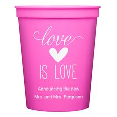 Love is Love Stadium Cups