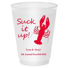 Crawfish Suck It Up Shatterproof Cups
