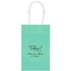 Elegant Cheers Medium Twisted Handled Bags