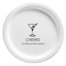 Martini Party Paper Plates