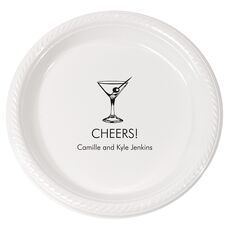Martini Party Plastic Plates