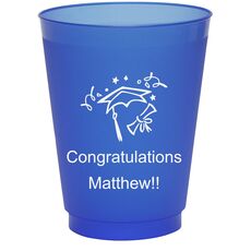 Finally Graduation Day Colored Shatterproof Cups