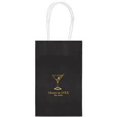 Martini Party Medium Twisted Handled Bags