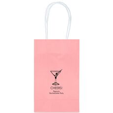Martini Party Medium Twisted Handled Bags