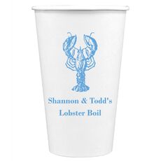 Lobster Paper Coffee Cups