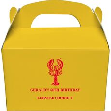 Lobster Gable Favor Boxes