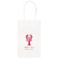 Lobster Medium Twisted Handled Bags