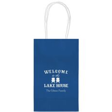 Welcome to the Lake House Medium Twisted Handled Bags