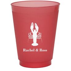 Maine Lobster Colored Shatterproof Cups