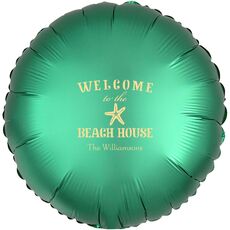 Welcome to the Beach House Mylar Balloons