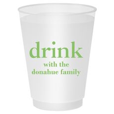 Big Word Drink Shatterproof Cups