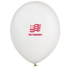 American Flag Latex Balloons