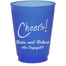 Fun Cheers Colored Shatterproof Cups