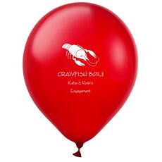 Crawfish Latex Balloons