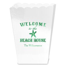 Welcome to the Beach House Mini Popcorn Boxes
