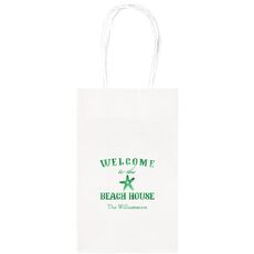 Welcome to the Beach House Medium Twisted Handled Bags