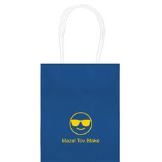 Sunglasses Emoji Mini Twisted Handled Bags