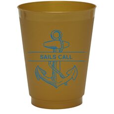 Anchor Colored Shatterproof Cups