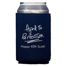 Fun Aged to Perfection Collapsible Koozies
