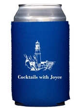 Nautical Lighthouse Collapsible Koozies