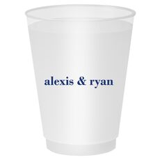 Always Flaunt Your Names Shatterproof Cups