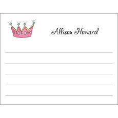 Little Princess Flat Note Cards