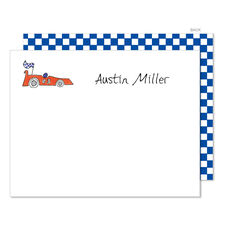 Race Car Flat Note Cards