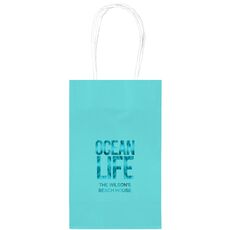 Ocean Life Medium Twisted Handled Bags