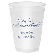 Elegant On This Day Shatterproof Cups