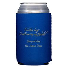 Elegant On This Day Collapsible Koozies