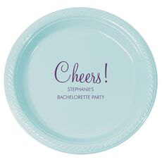 Perfect Cheers Plastic Plates